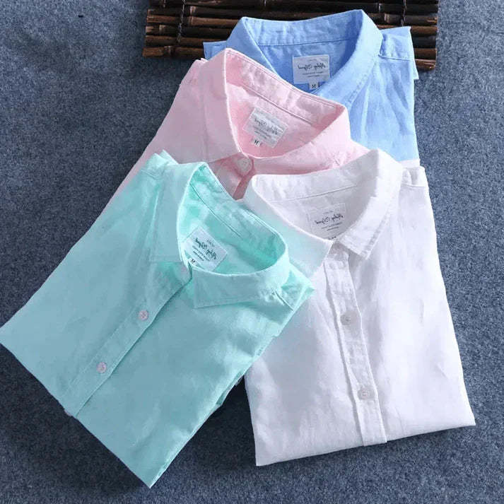 Men's Premium Line Linen Shirts (Pack Of 4)