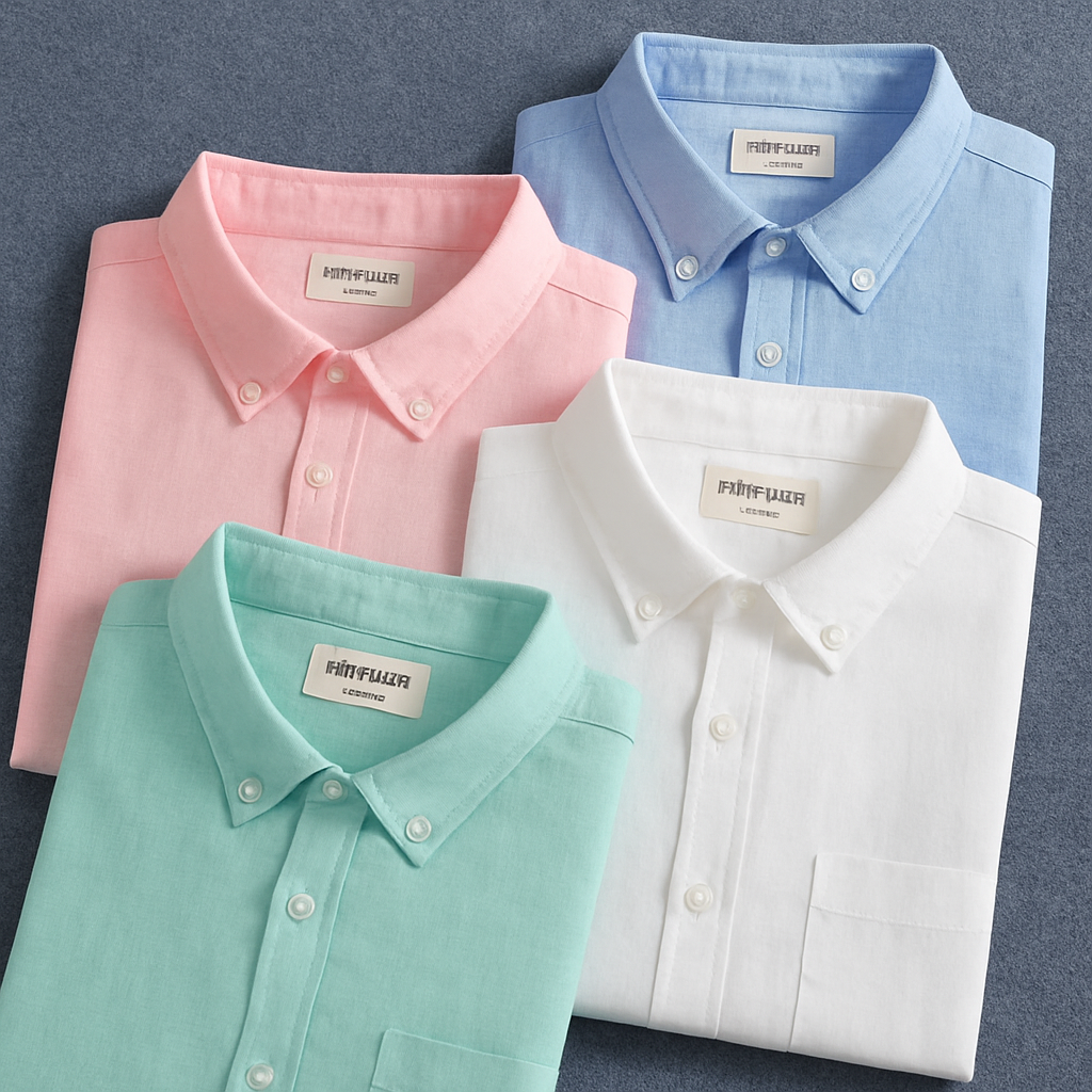 Men's Premium Line Linen Shirts (Pack Of 4)