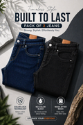 MINIMAL WEAVE. No Fade Denims