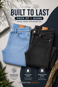 MINIMAL WEAVE. No Fade Denims