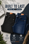 MINIMAL WEAVE. No Fade Denims