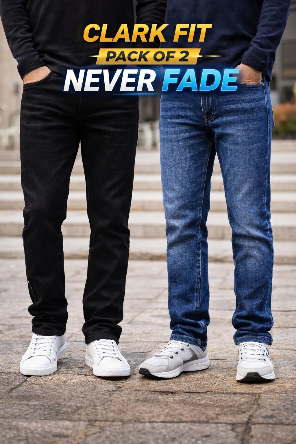Premium Never Fade Denim Jeans