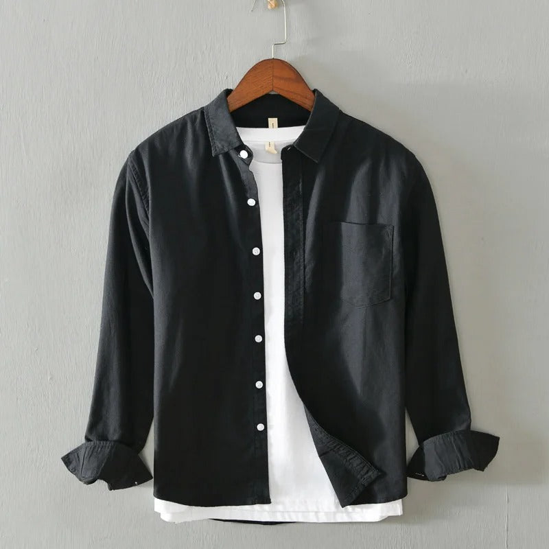 Mens Casual Long Sleeve Shirt( Pack of 4 )
